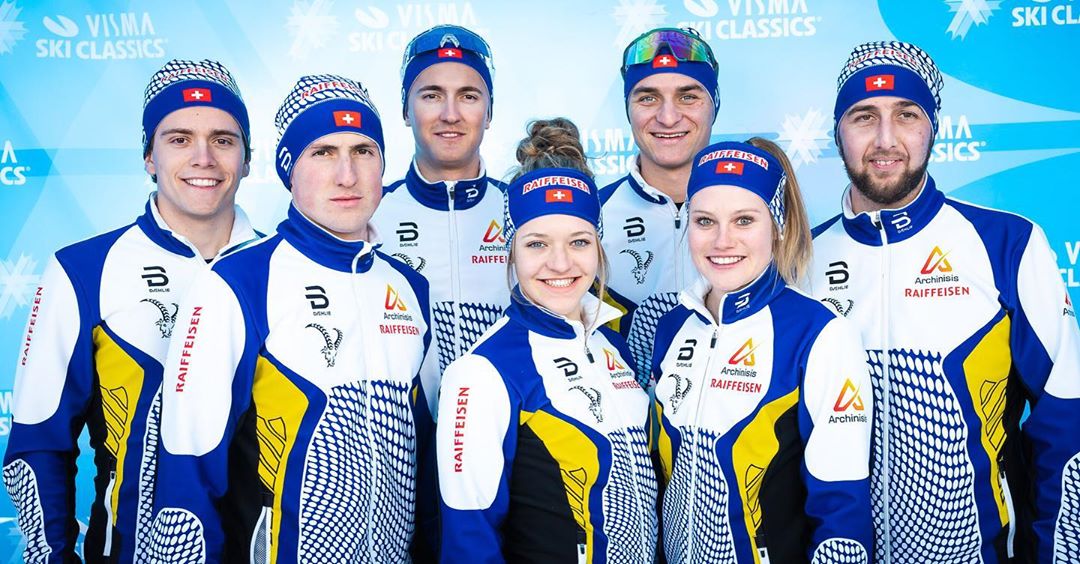 Team BSV IBEX group picture. Photo credits Visma Ski Classics